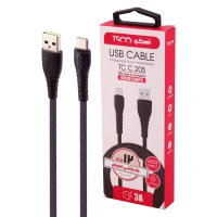 کابل تایپ سی TSCO TC C205 3A 1m
