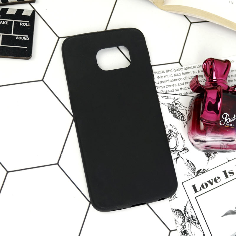 قاب ژله ای رنگی Totu سامسونگ S6 Edge مشکی