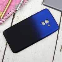 قاب دو رنگ Samsung Galaxy A7 2018 آبی مشکی