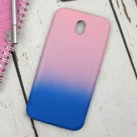 قاب دو رنگ Samsung Galaxy J7 Pro آبی صورتی