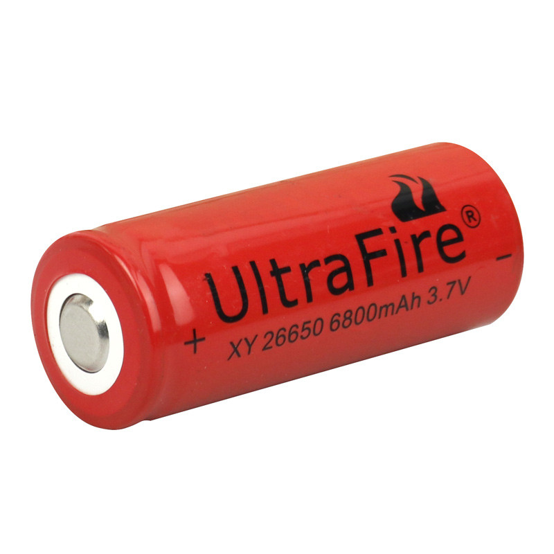 باتری لیتیوم استوانه ای Ultra Fire XY 26650 6800mAh