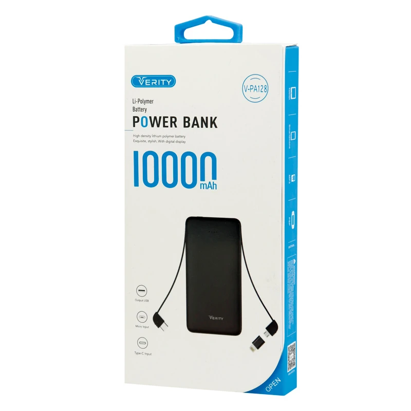 پاور بانک 10000 وریتی Verity V-PA128 10W