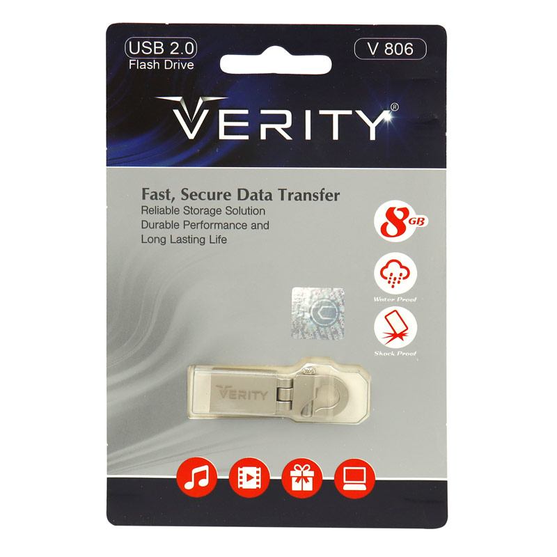 فلش 8 گیگ وریتی Verity V806