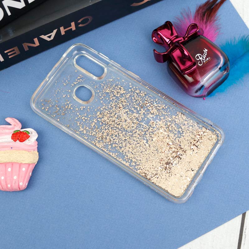 قاب آکواریومی ویکتوریاسکرت Samsung Galaxy A20 طلایی