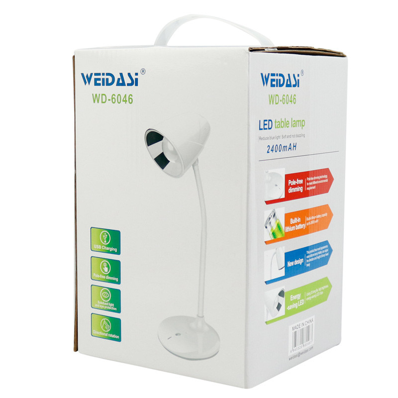 چراغ مطالعه شارژی ویداسی Weidasi WD-6046