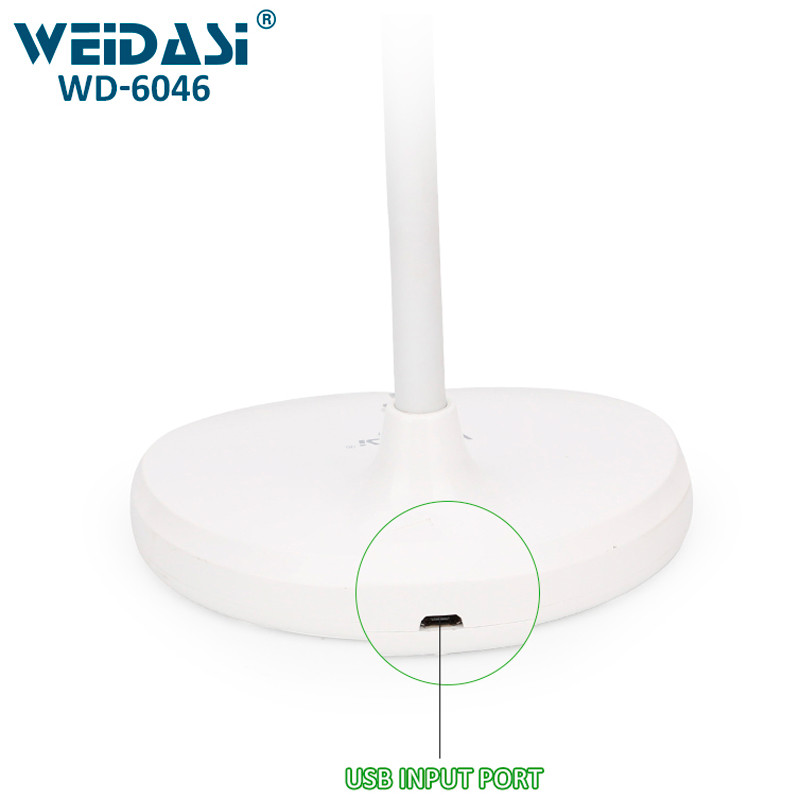 چراغ مطالعه شارژی ویداسی Weidasi WD-6046