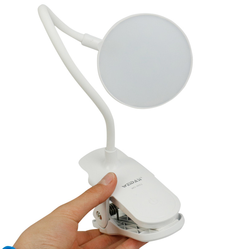 چراغ مطالعه شارژی ویداسی Weidasi WD-6051