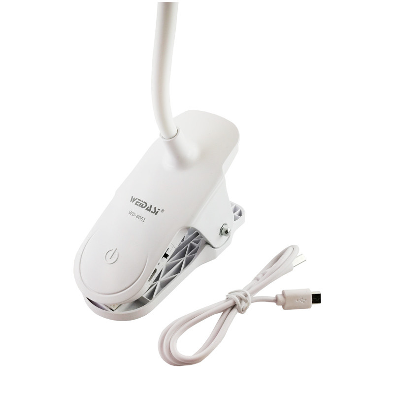 چراغ مطالعه شارژی ویداسی Weidasi WD-6051