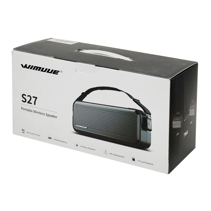 اسپیکر بلوتوثی رم و فلش خور Wimuue S27