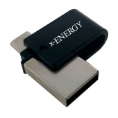 فلش 32 گیگ ایکس-انرژی X-Energy Spin OTG