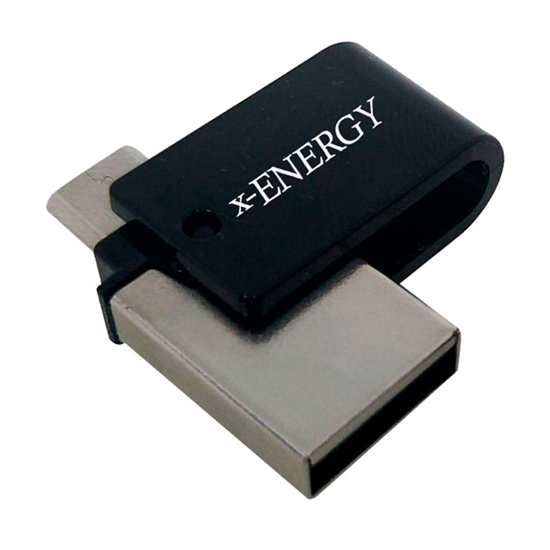 فلش ۶۴ گیگ ایکس-انرژی X-Energy Spin OTG