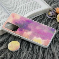قاب چرمی هولوگرامی پاپ سوکت دار Xiaomi Mi 10T سفید