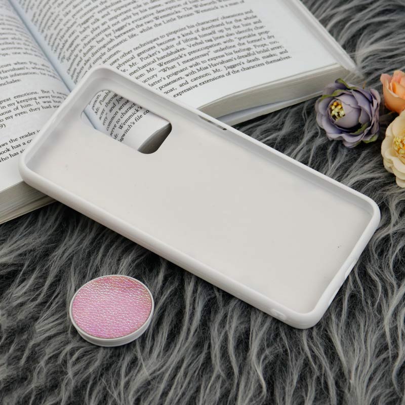 قاب چرمی هولوگرامی پاپ سوکت دار Xiaomi Mi 10T سفید