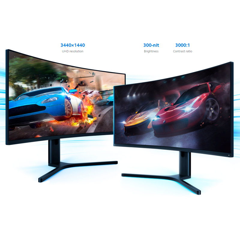مانیتور گیمینگ خمیده شیائومی Mi Curved سایز 34 اینچ