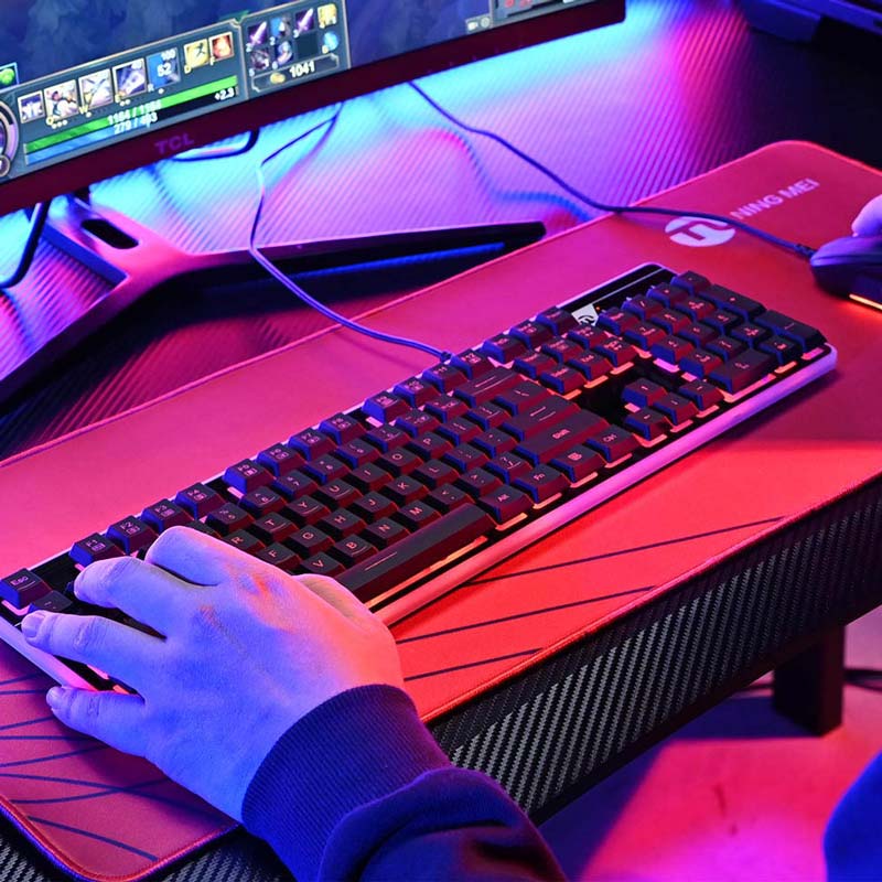 کیبورد گیمینگ شیائومی Ningmei GK21 RGB