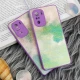 قاب چرمی هولوگرامی پاپ سوکت دار Xiaomi Poco F3 بنفش