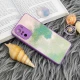 قاب چرمی هولوگرامی پاپ سوکت دار Xiaomi Poco F3 بنفش