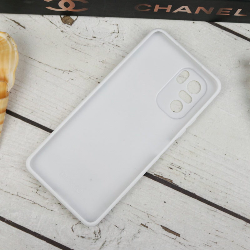 قاب طرحدار پشت گلسی محافظ لنزدار Xiaomi Poco F3