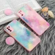 قاب چرمی هولوگرامی پاپ سوکت دار Xiaomi Poco M3 صورتی