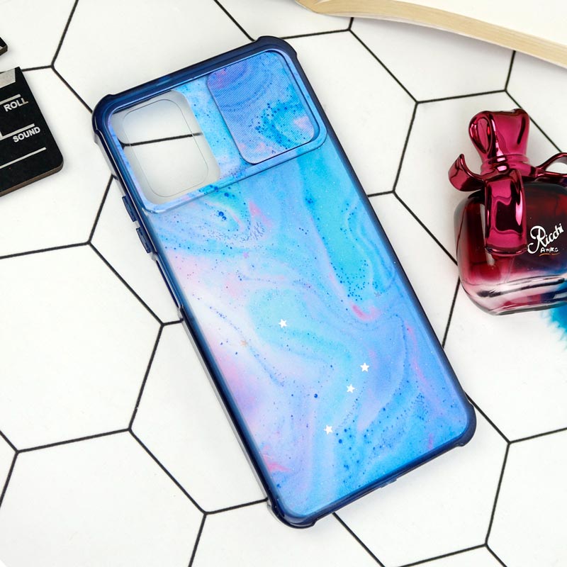 قاب طرحدار محافظ لنزدار کشویی ایربگ دار Xiaomi Poco M3