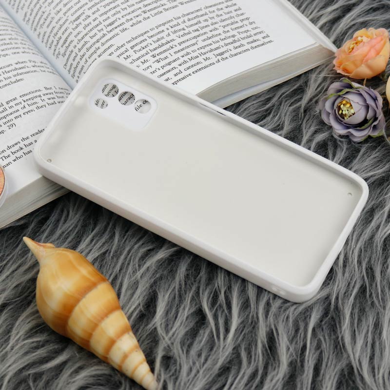 قاب چرمی هولوگرامی پاپ سوکت دار Xiaomi Poco M3 سفید