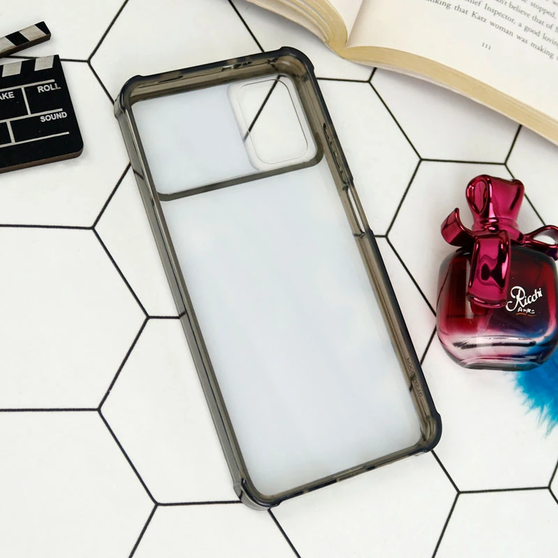 قاب طرحدار محافظ لنزدار کشویی ایربگ دار Xiaomi Poco M3