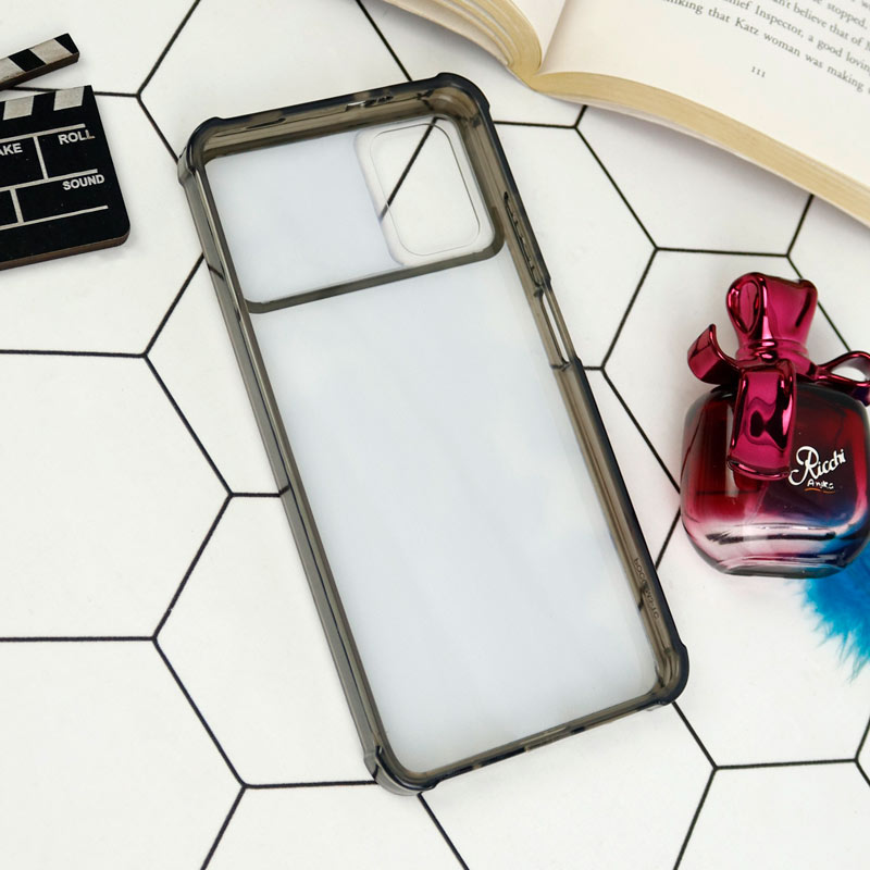 قاب طرحدار محافظ لنزدار کشویی ایربگ دار Xiaomi Poco M3