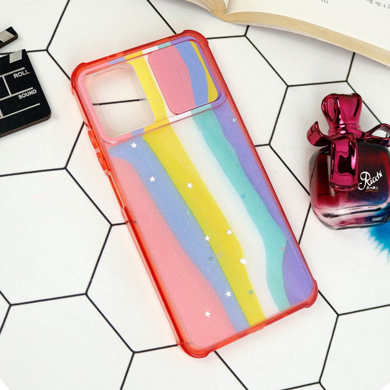 قاب طرحدار محافظ لنزدار کشویی ایربگ دار Xiaomi Poco M3