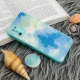 قاب چرمی هولوگرامی پاپ سوکت دار Xiaomi Poco M3 سبز آبی