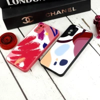قاب طرحدار پشت گلسی محافظ لنزدار Xiaomi Poco M3
