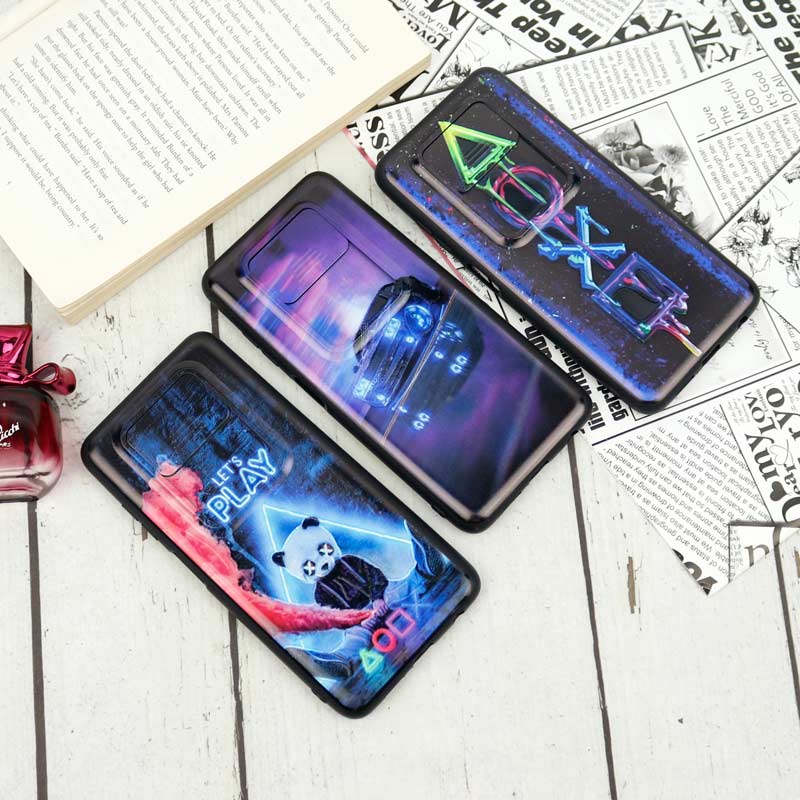 قاب طرحدار محافظ لنزدار کشویی طرح متفرقه Xiaomi Poco X3 سری B