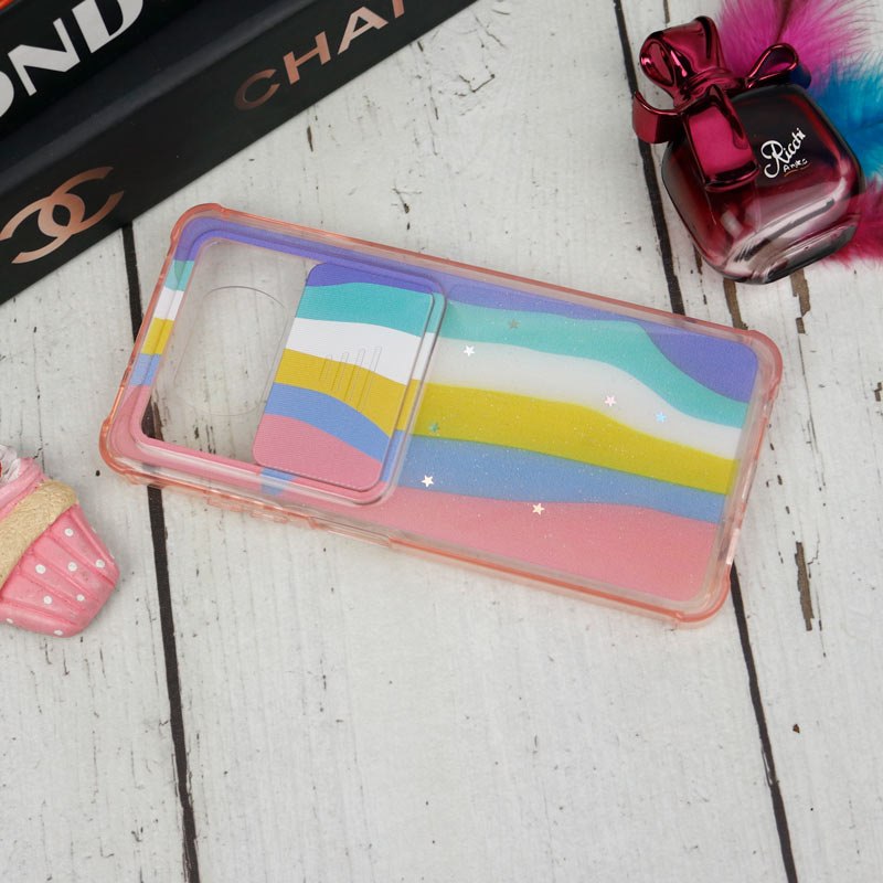 قاب طرحدار محافظ لنزدار کشویی ایربگ دار Xiaomi Poco X3