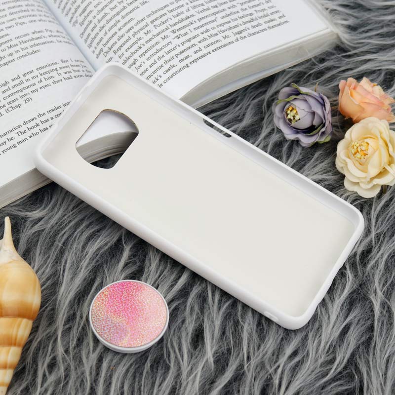 قاب چرمی هولوگرامی پاپ سوکت دار Xiaomi Poco X3 سفید