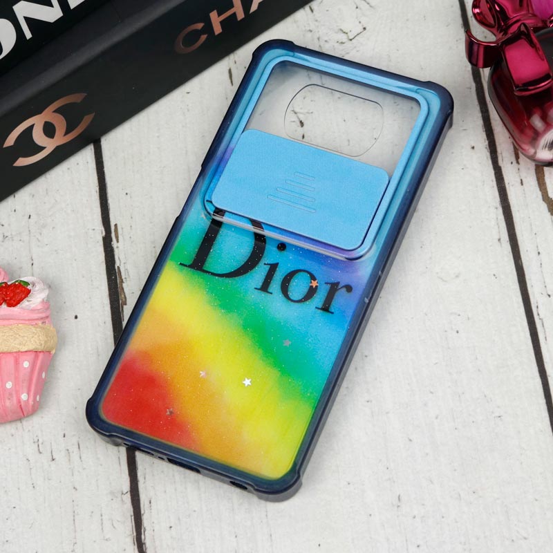 قاب طرحدار محافظ لنزدار کشویی ایربگ دار Xiaomi Poco X3