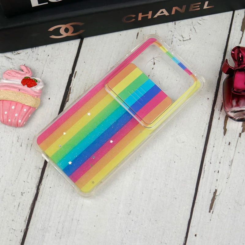 قاب طرحدار محافظ لنزدار کشویی ایربگ دار Xiaomi Poco X3