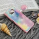 قاب چرمی هولوگرامی پاپ سوکت دار Xiaomi Poco X3 صورتی