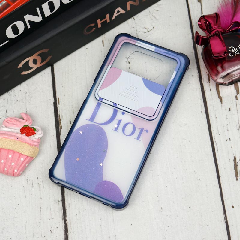 قاب طرحدار محافظ لنزدار کشویی ایربگ دار Xiaomi Poco X3