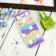 قاب طرحدار پشت گلسی محافظ لنزدار Xiaomi Poco X3