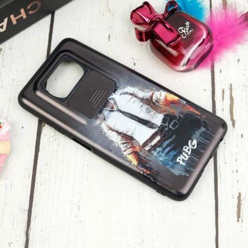 قاب طرحدار محافظ لنزدار کشویی طرح پسرانه Xiaomi Poco X3 سری B