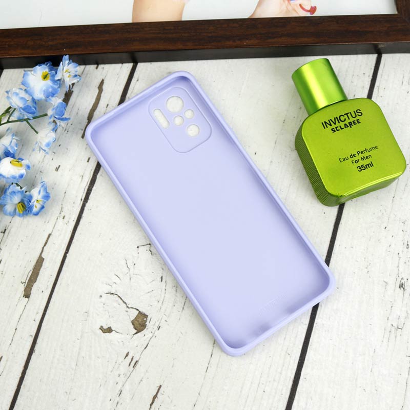 قاب طرحدار پشت گلسی محافظ لنزدار Xiaomi Redmi Note 10 / Note 10s
