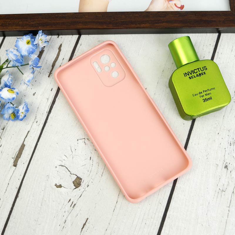 قاب طرحدار پشت گلسی محافظ لنزدار Xiaomi Redmi Note 10 / Note 10s