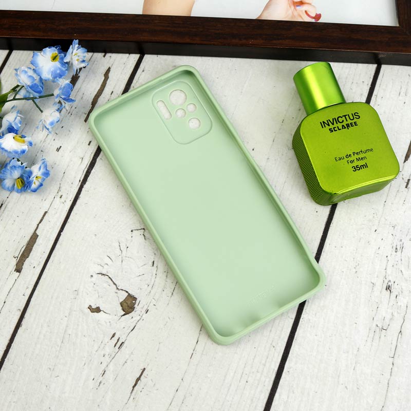 قاب طرحدار پشت گلسی محافظ لنزدار Xiaomi Redmi Note 10 / Note 10s