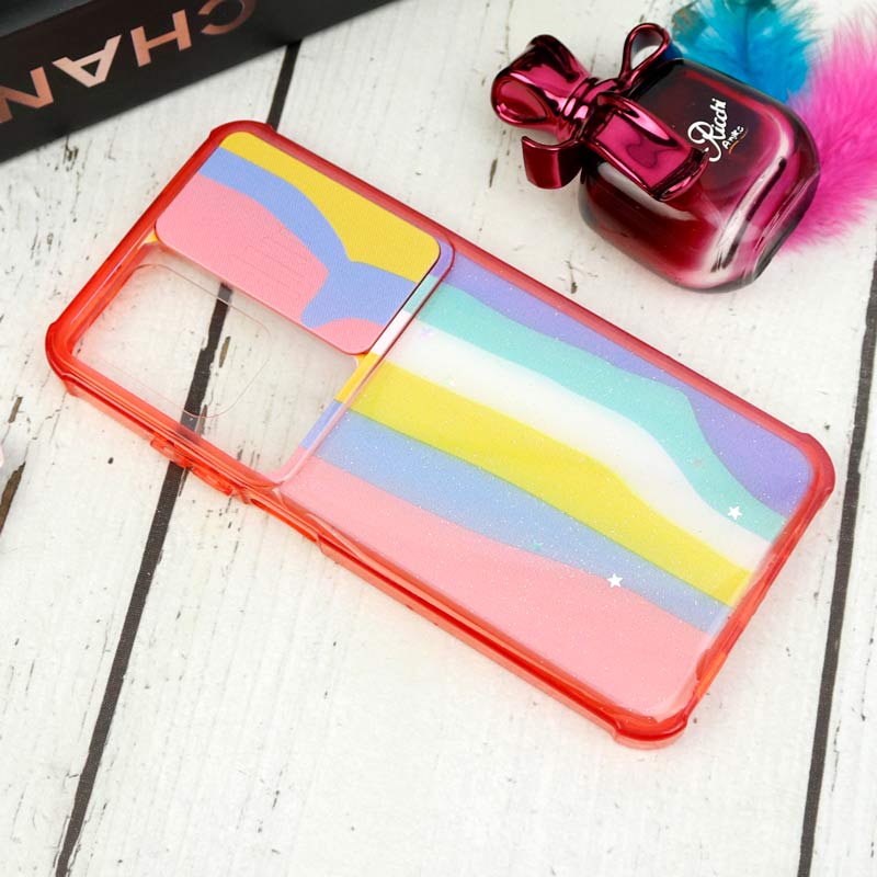 قاب طرحدار محافظ لنزدار کشویی ایربگ دار Xiaomi Redmi Note 10 / Note 10s