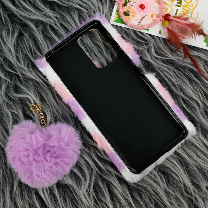 قاب پشمالو پوم پوم دار Xiaomi Redmi Note 10 Pro