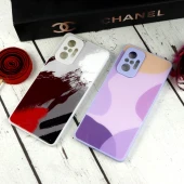 قاب طرحدار پشت گلسی محافظ لنزدار Xiaomi Redmi Note 10 Pro