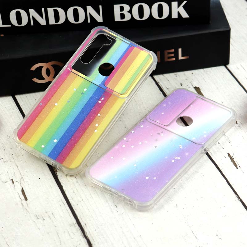 قاب طرحدار محافظ لنزدار کشویی ایربگ دار Xiaomi Redmi Note 8