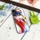 قاب طرحدار پشت گلسی محافظ لنزدار Xiaomi Redmi Note 8