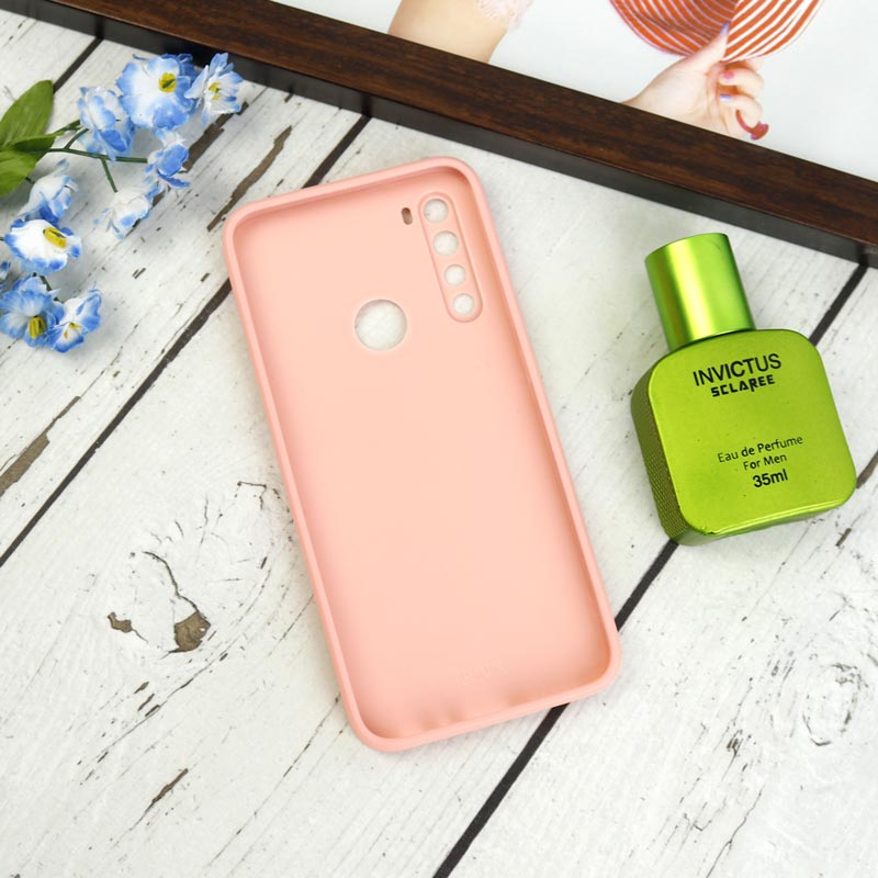 قاب طرحدار پشت گلسی محافظ لنزدار Xiaomi Redmi Note 8