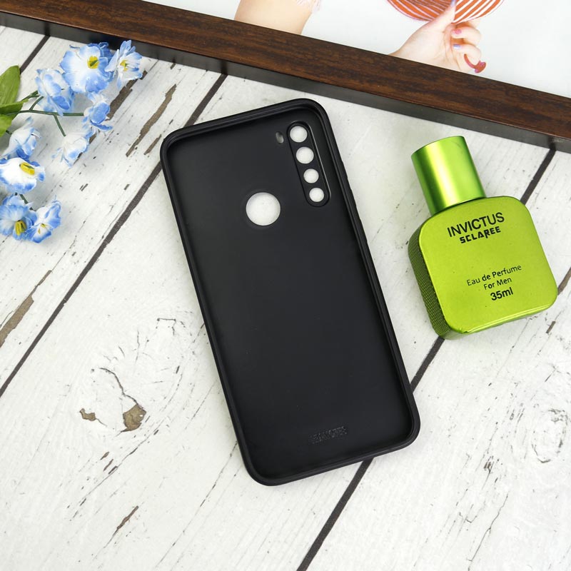 قاب طرحدار پشت گلسی محافظ لنزدار Xiaomi Redmi Note 8