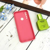 قاب طرحدار پشت گلسی محافظ لنزدار Xiaomi Redmi Note 8